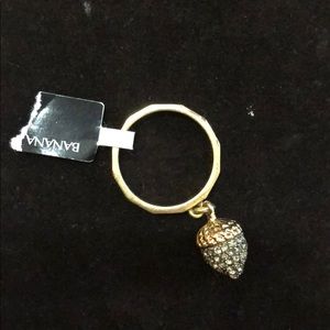 Size 6 Banana Republic Acorn Ring